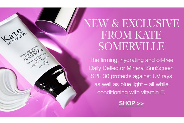 NEW & EXCLUSIVE from Kate Somerville