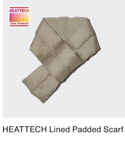 HEATTECH Lined Padded Scarf