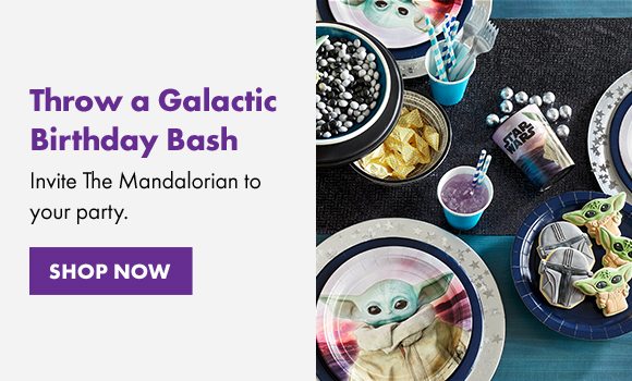 Throw a Galactic Birthday Bash | Invite The Mandalorian to your party. | SHOP NOW