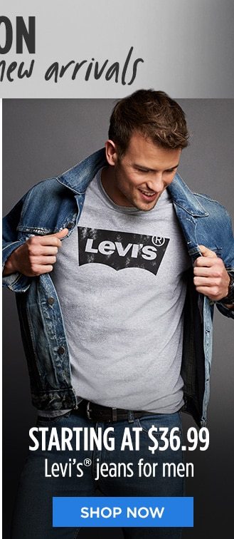 STARTING AT $36.99 Levi's® jeans for men | SHOP NOW