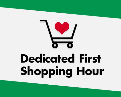 Dedicated First Shopping Hour
