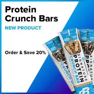 Protein Crunch Bars - New Product - Order and Save 20%