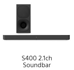 S400 2.1ch Soundbar