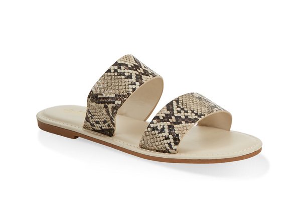 Two Band Slide Sandals