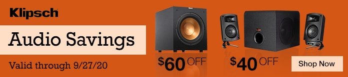 Klipsch Audio Savings