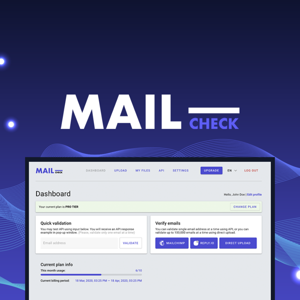 Lifetime access to Mailcheck