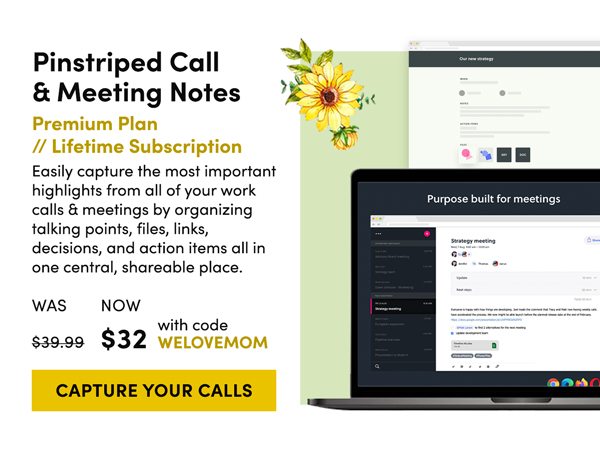 PinStriped Call & Meeting Notes | Capture Your Calls