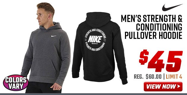 Nike Men's Strength & Conditioning Pullover Hoodie