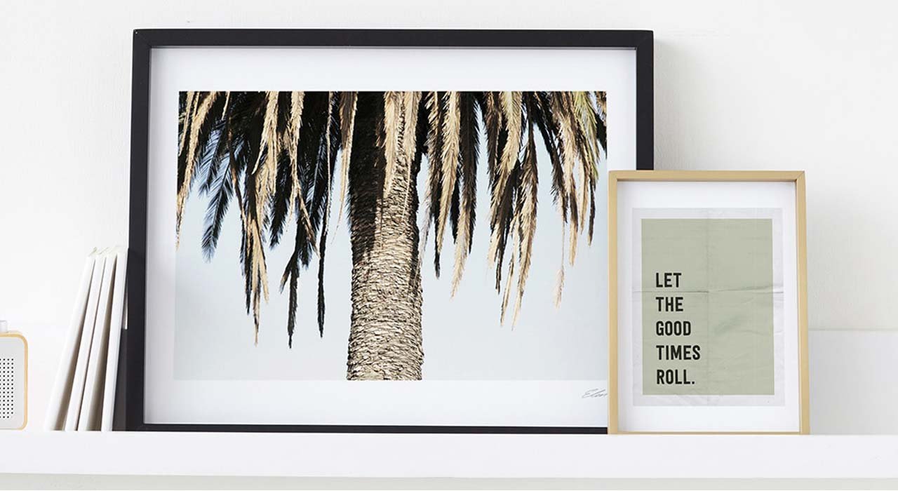 Hanging Palms by Elan Alvarez Sherman, Let the Good Times Roll by Morgan Kendall