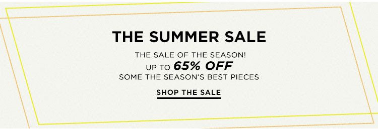 The Summer Sale - Shop the sale