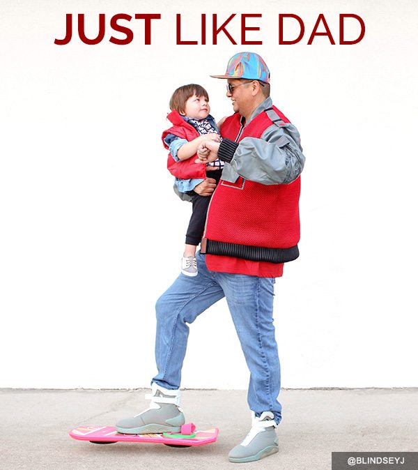 Just like Dad