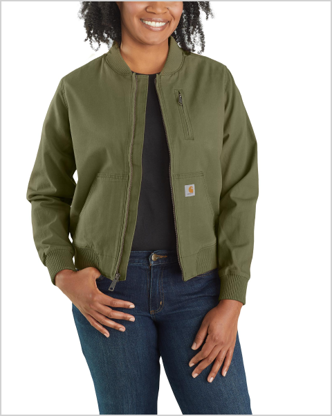 WOMEN'S RUGGED FLEX® CANVAS JACKET