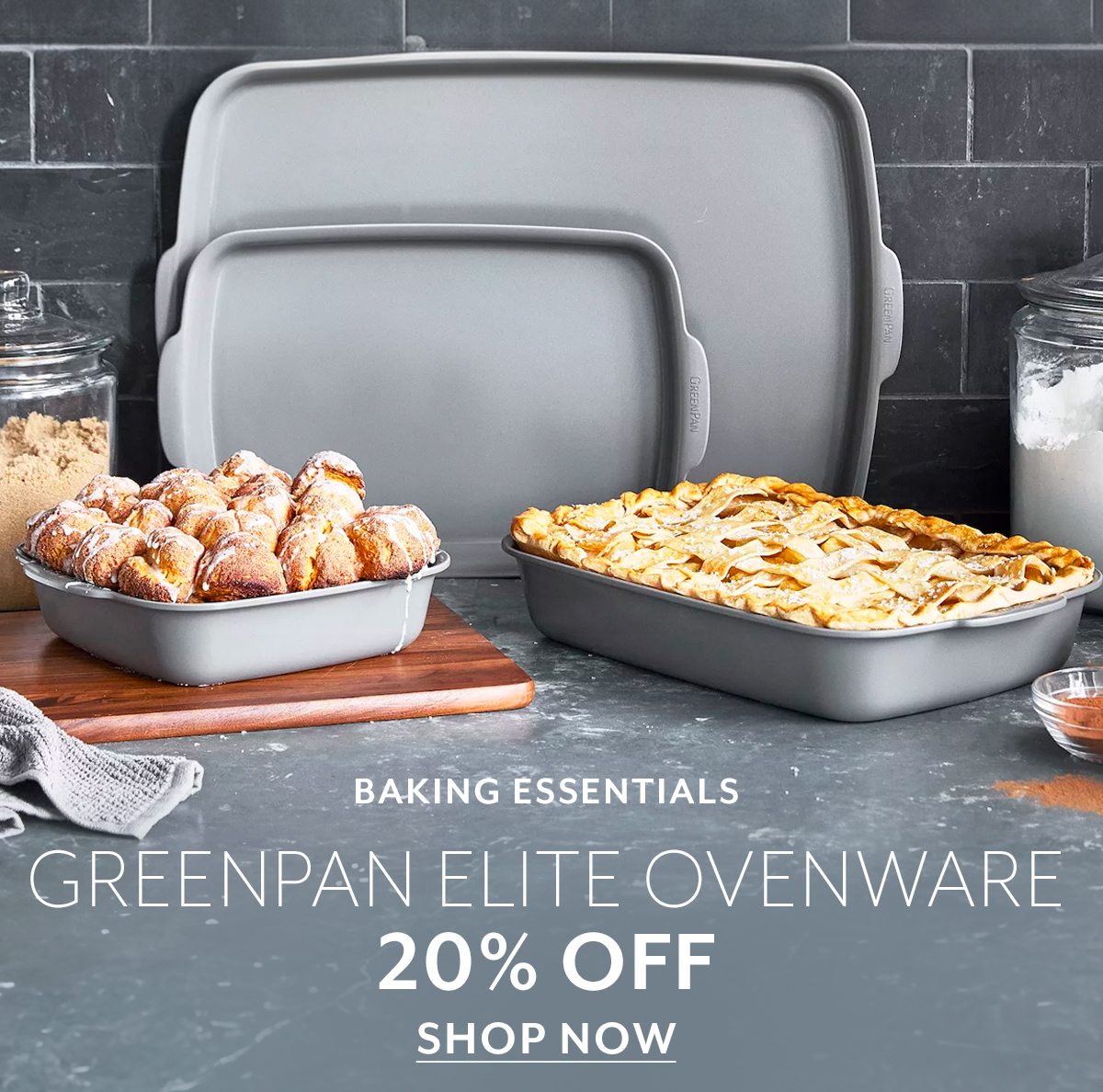 Greenpan Ovenware 20% off