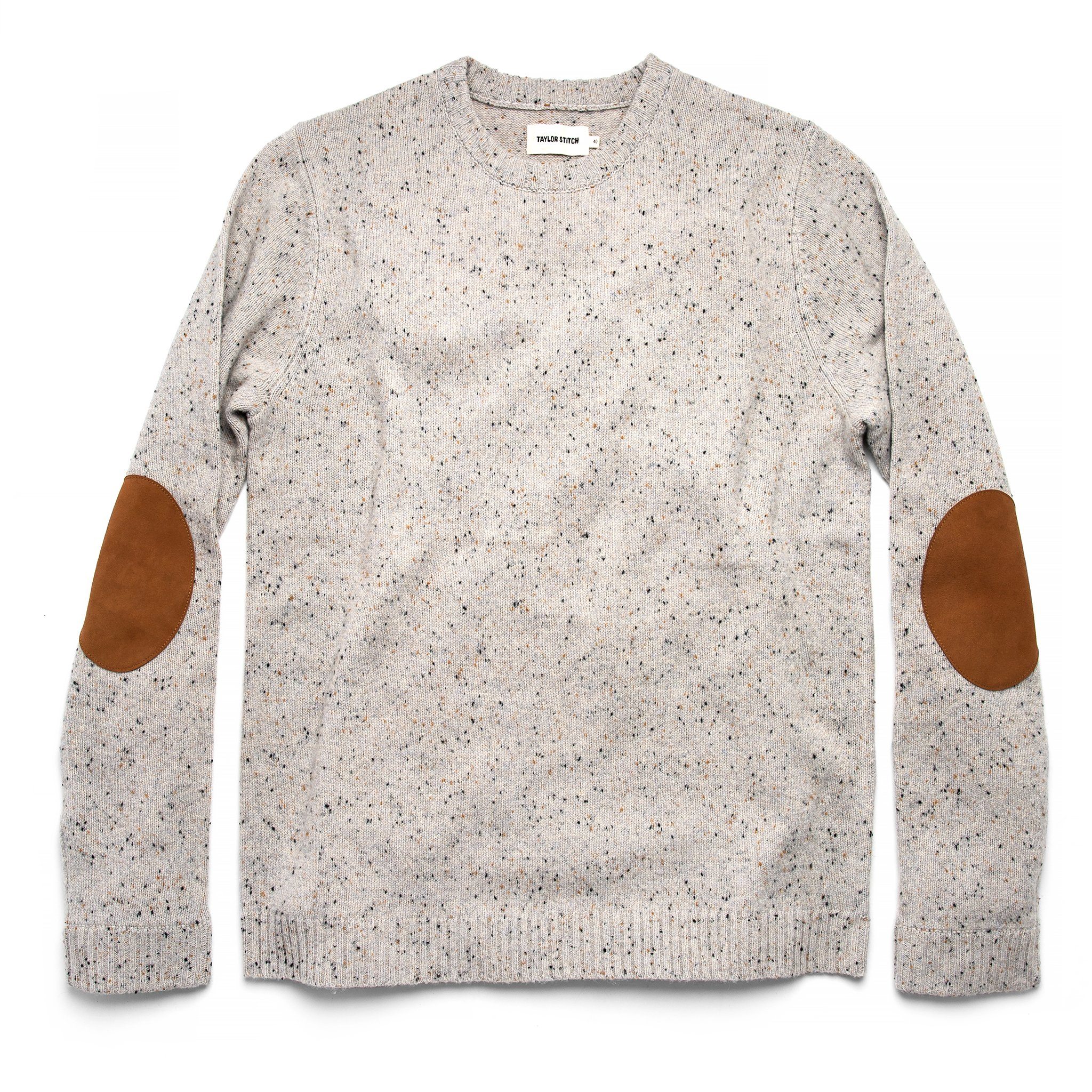 Image of THE HARDTACK SWEATER<br> IN POLAR YAK DONEGAL