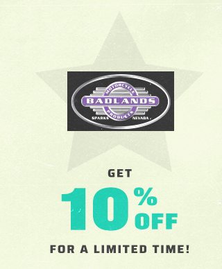 10% off Badlands