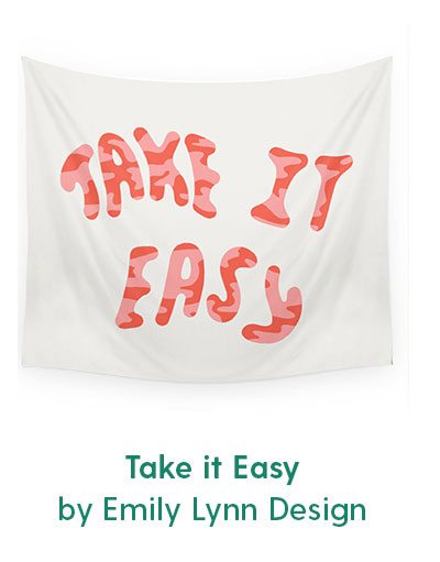Take it Easy by Emily Lynn Design