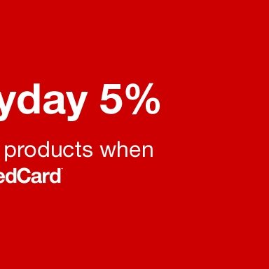 Get everyday 5% savings on Apple products when you use your RedCard(TM)