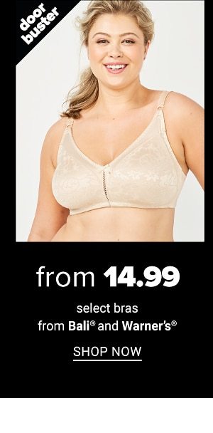 black friday leak DB $14.99 select bras ft. Bali - Shop Now