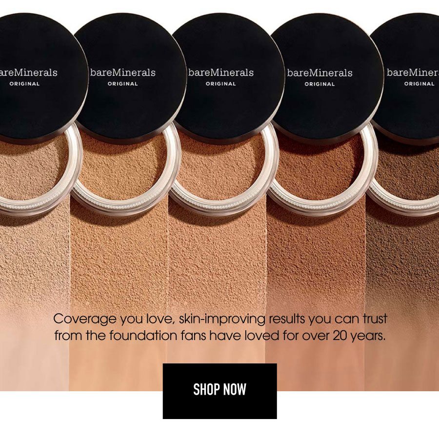 Coverage you love, skin-improving results you can trust from the foundation fans have loved for over 20 years.