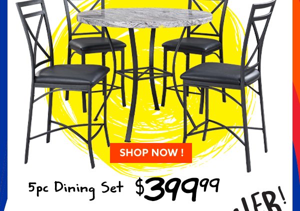 5pc Dining Set