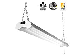 40W 4800-Lumens 4-Foot Linkable LED Utility Shop Light