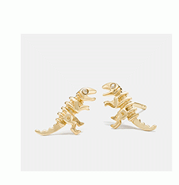 dino earrings