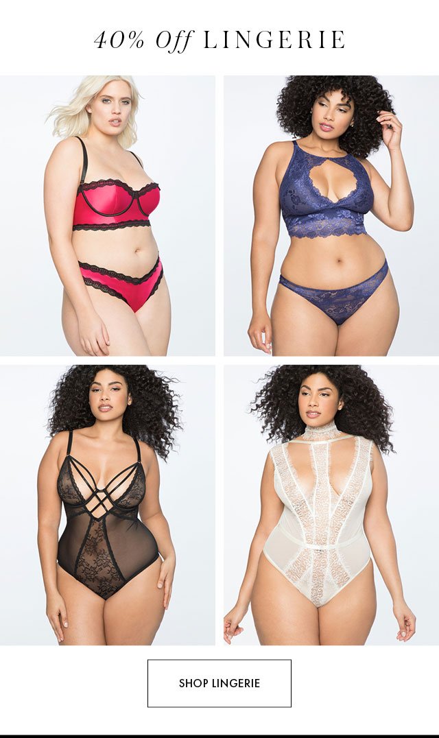 40% off lingerie 7.4 AM MM