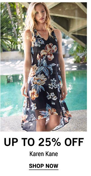Up to 25% off Karen Kane. Shop Now.
