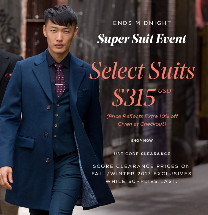 SUPER SUIT EVENT