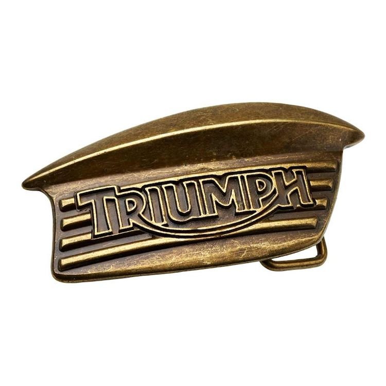 Triumph Bonneville Tank Badge Buckle