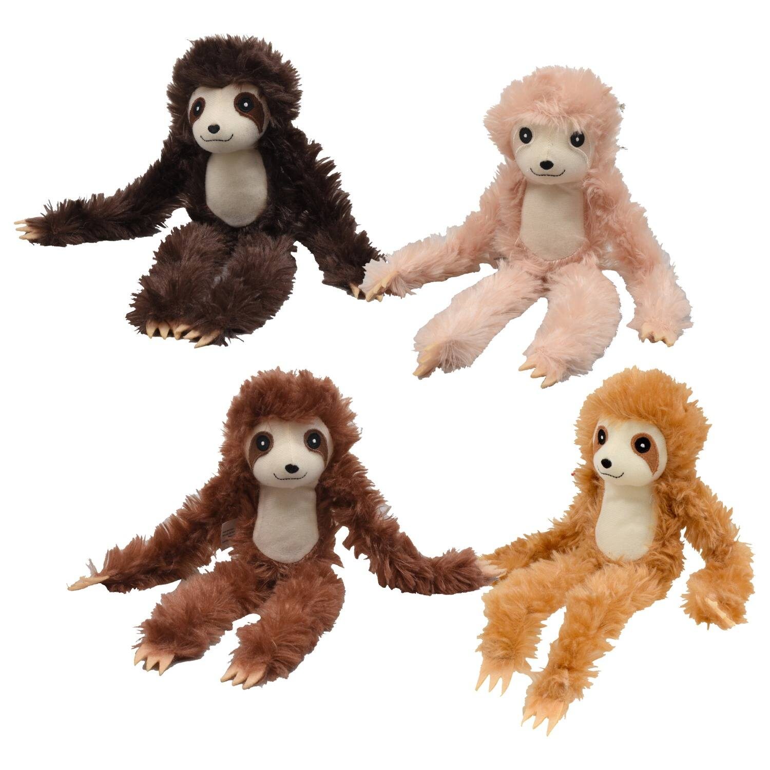 Fuzzy Friends Plush Hanging Sloth