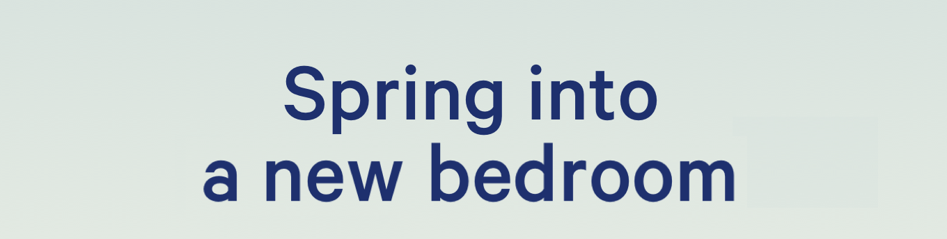 Spring into a new bedroom