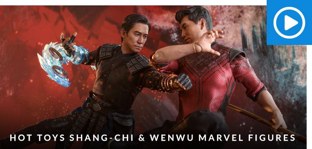 Hot Toys Shang-Chi & Wenwu Marvel Figures