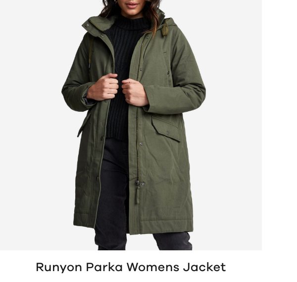 RVCA Runyon Parka Womens Jacket