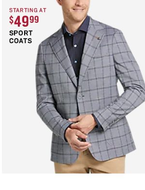 Sport Coats Starting at $49.99
