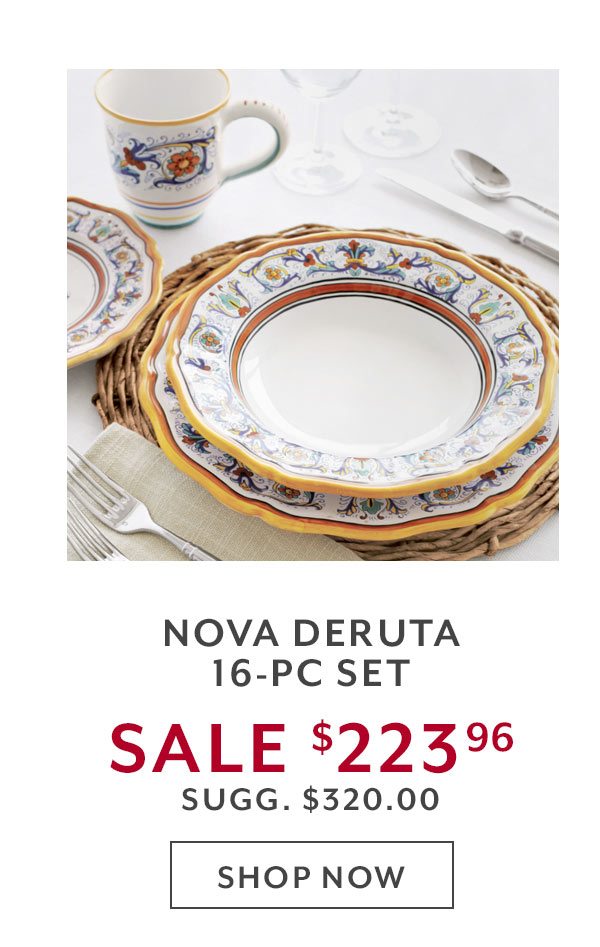 Nova Deruta 16-PC Set