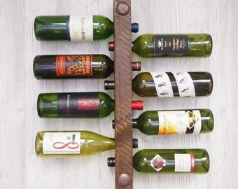 wooden wine rack 