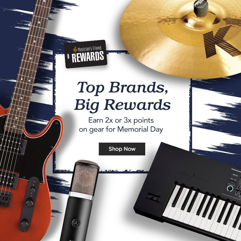 Top Brands, Big Rewards. Get 2x or 3x points back on gear for Memorial Day. Shop Now.