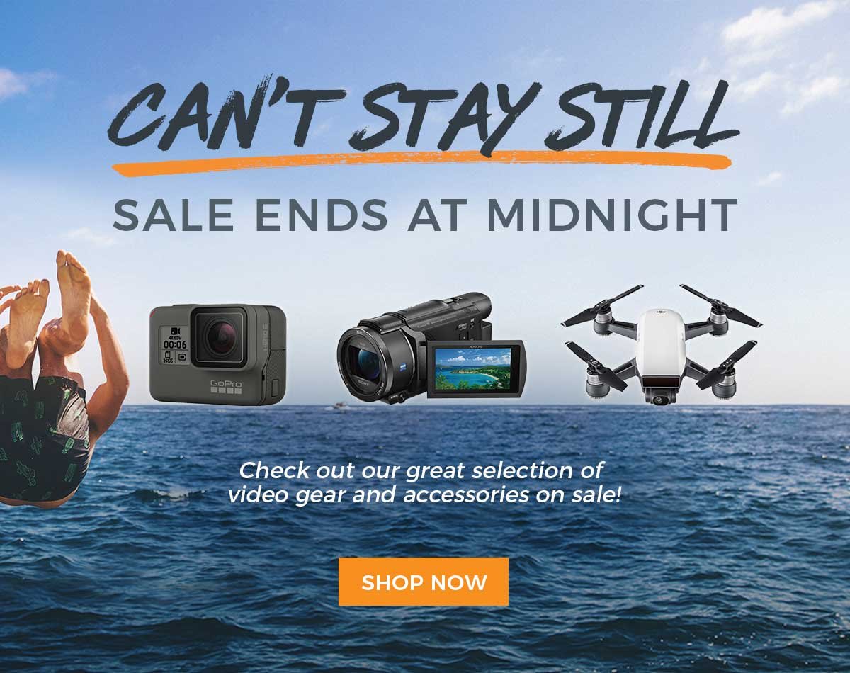 VIDEO SALE ENDS AT MIDNIGHT TONIGHT!