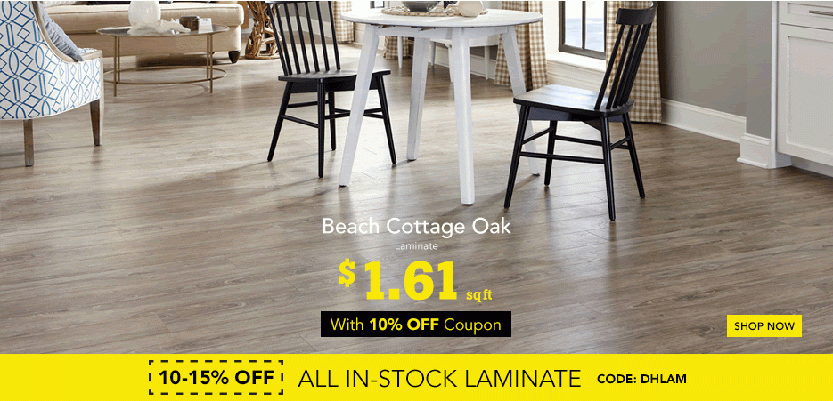10-15% OFF ALL in-stock Laminate | Code: DHLAM