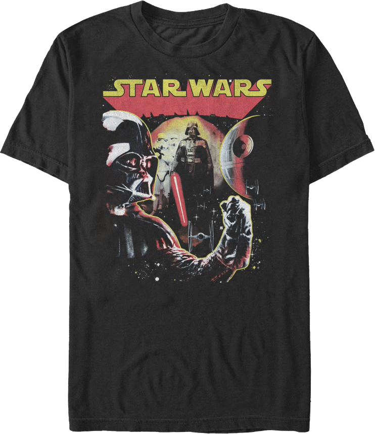 Dark Side Collage Star Wars T-Shirt