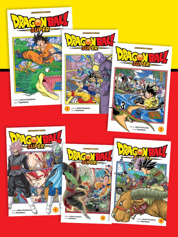 Dragon Ball Super Manga (1-6) Bundle