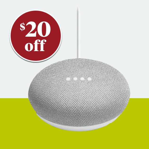 Google Home Mini ⁃ $20 off