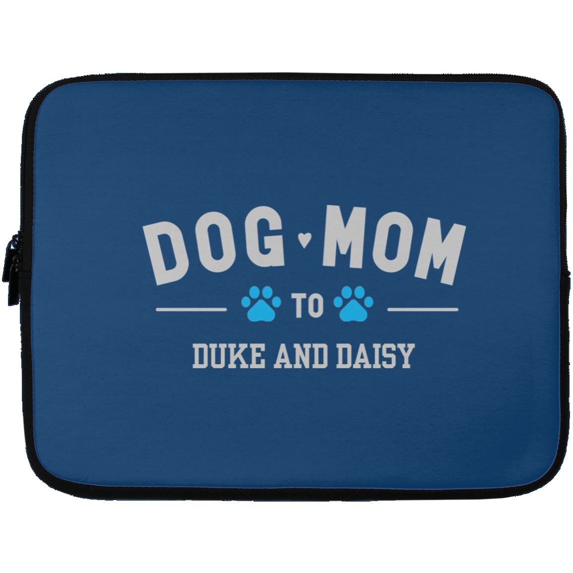 Dog Mom To My Fur Babies Personalized 13″ Laptop Sleeve