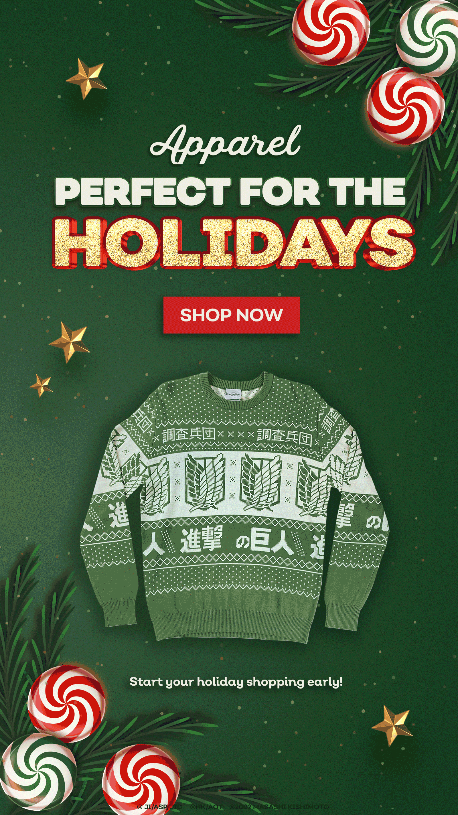 Apparel For The Holidays