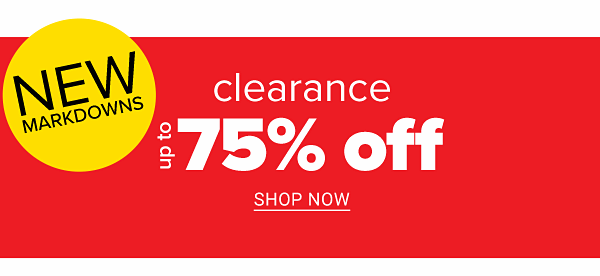 Clearance Up to 75% off - Shop Now