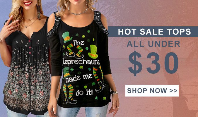 Hot sale tops