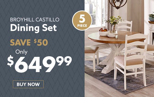Broyhill Castillo Collection, Broyhill Console Table Dining Set