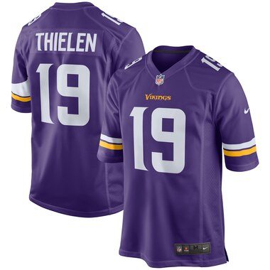 Adam Thielen Minnesota Vikings Nike Game Jersey - Purple