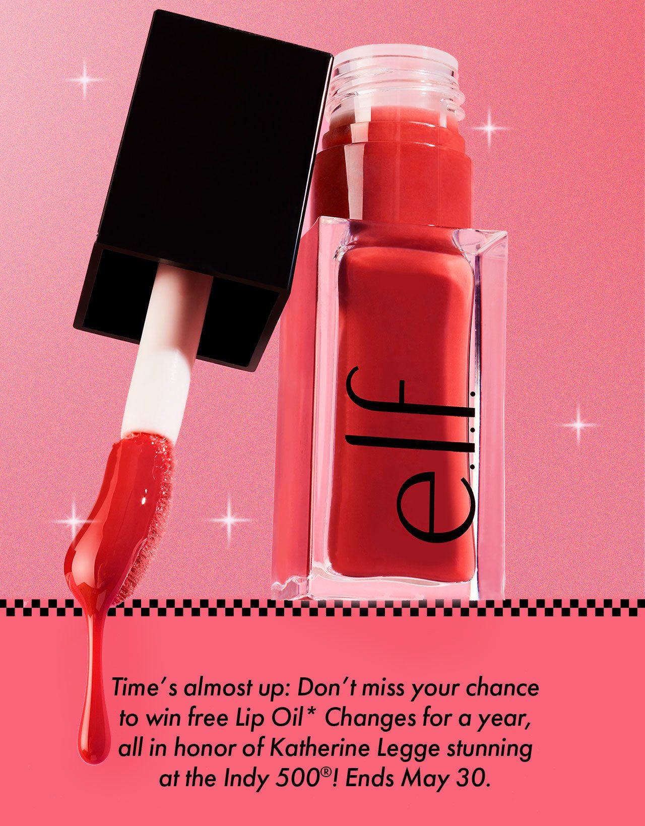 win free glow reviver lip oil all year long